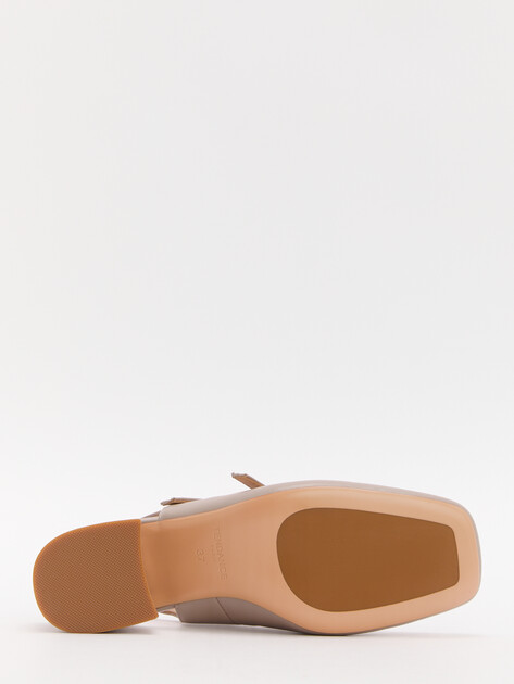 Женские туфли с открытой пяткой (слинг-бэк) TENDANCE, Артикул SW514A-6, розовато-бежевый | 4447720. Ракурс 4