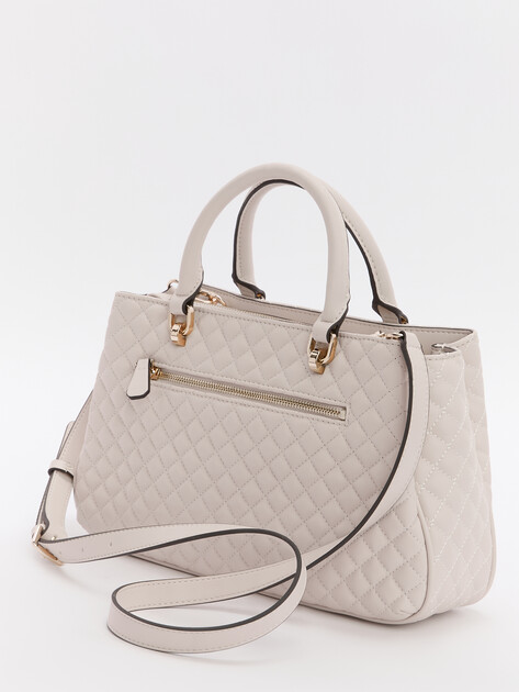 Женский тоут GUESS ECO RIANEE SATCHEL, Артикул HWEQG954106, бежево-серый | 4449652. Ракурс 4 Женский тоут GUESS ECO RIANEE SATCHEL, Артикул HWEQG954106, бежево-серый | 4449652. Ракурс 4