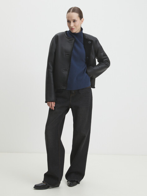 Женский свитер MAISON DAVID, Артикул MLY2024-060W, серо-синий | 4450007. Ракурс 2