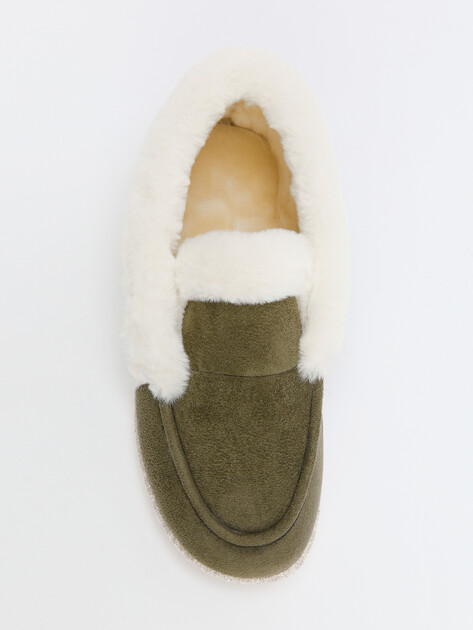 Женская домашняя обувь LA MAISON DE L'ESPADRILLE, Артикул 6025, зеленый | 4450146. Ракурс 5