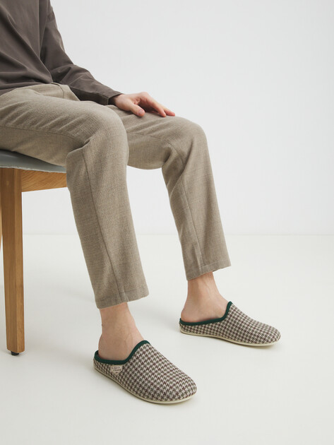 Мужская домашняя обувь LA MAISON DE L'ESPADRILLE, Артикул 7825, мультицвет | 4450328. Ракурс 2