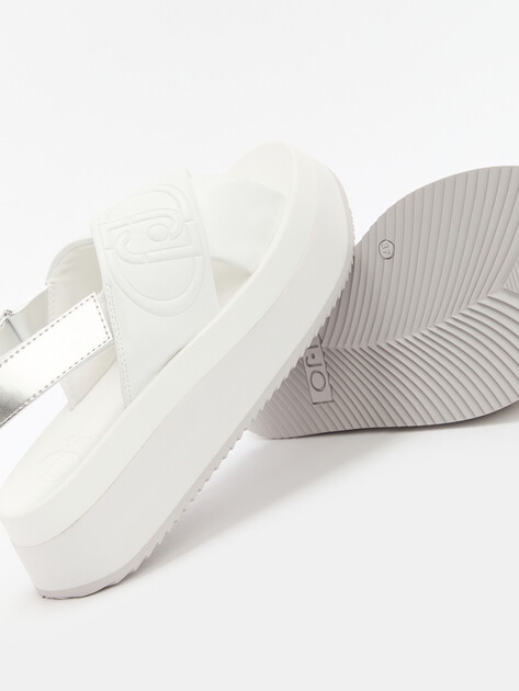 Женские сандалии LIU∙JO DREAMY SANDAL 02, Артикул BA5089, белый | 4450396. Ракурс 6