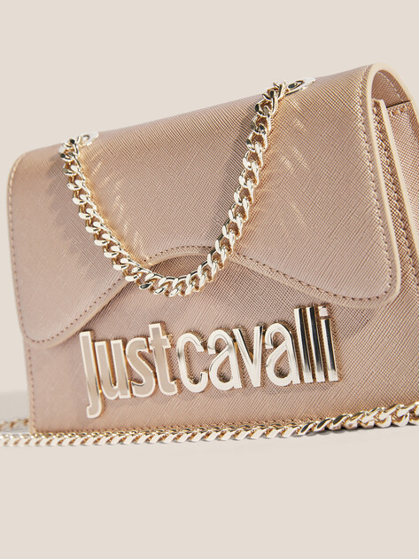 Кросс-боди JUST CAVALLI METAL LETTERING, Артикул 78RA4BB7, золотой | 4450803. Ракурс 2