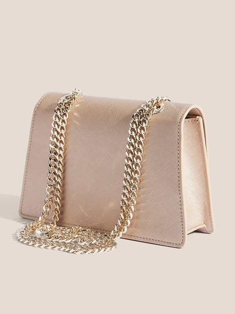 Кросс-боди JUST CAVALLI METAL LETTERING, Артикул 78RA4BB7, золотой | 4450803. Ракурс 3