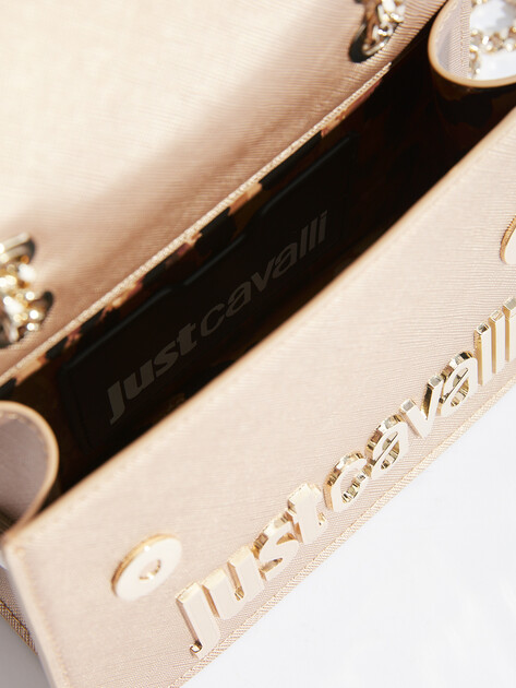 Кросс-боди JUST CAVALLI METAL LETTERING, Артикул 78RA4BB7, золотой | 4450803. Ракурс 4