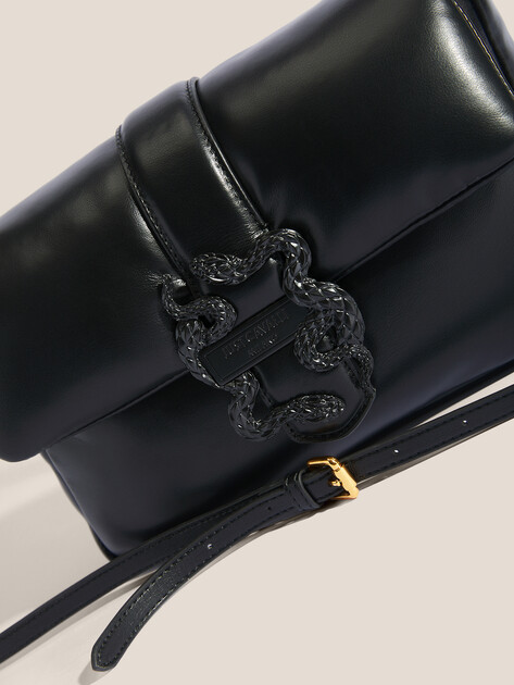 Женская сумка  JUST CAVALLI ICONIC SNAKE PUFFY, Артикул 78RA4BC1, черный | 4450823. Ракурс 2