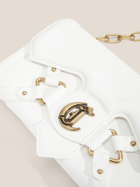 Женская сумка  JUST CAVALLI CROSSED LACES, Артикул 78RA4BL1, белый | 4450861. Ракурс 2