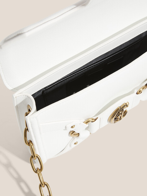 Женская сумка  JUST CAVALLI CROSSED LACES, Артикул 78RA4BL1, белый | 4450861. Ракурс 4