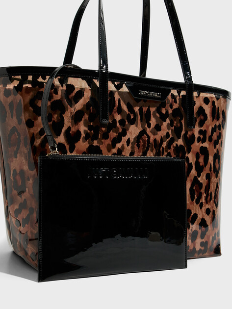 Пляжная сумка  JUST CAVALLI BEACHWEAR CAPSULE, Артикул 78RA4BT1, леопардовый принт | 4450894. Ракурс 2