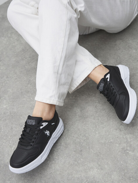 Женские кеды U.S.POLO ASSN. REKE, Артикул 102023214, черный | 4451726. Ракурс 6