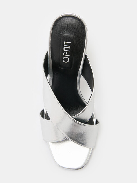 Мюли LIU∙JO SERENA 25, Артикул SA5171, серебряный | 4451895. Ракурс 5