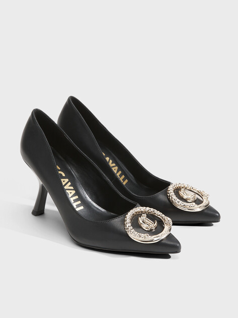 Женские босоножки JUST CAVALLI THALIA, Артикул 78RA3S26, черный | 4452247. Ракурс 2