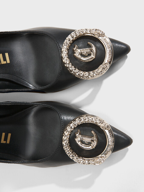 Женские босоножки JUST CAVALLI THALIA, Артикул 78RA3S26, черный | 4452247. Ракурс 3