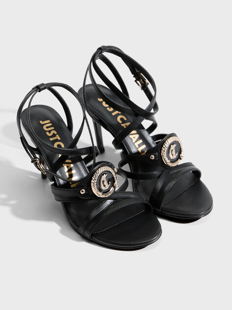Женские босоножки JUST CAVALLI IVY, Артикул 78RA3S34, черный | 4452265. Ракурс 2