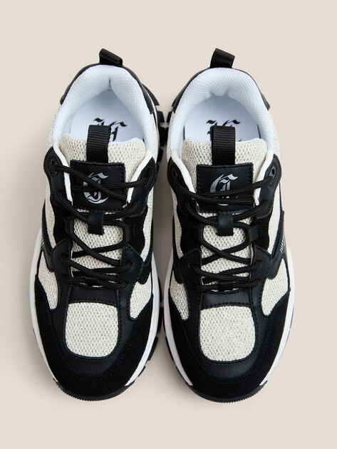 Женские кроссовки JUST CAVALLI JORDIE, Артикул 78RA3SC1, молочно-бежевый | 4452308. Ракурс 4