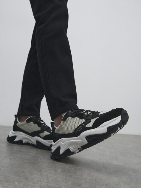 Женские кроссовки JUST CAVALLI JORDIE, Артикул 78RA3SC1, молочно-бежевый | 4452308. Ракурс 6