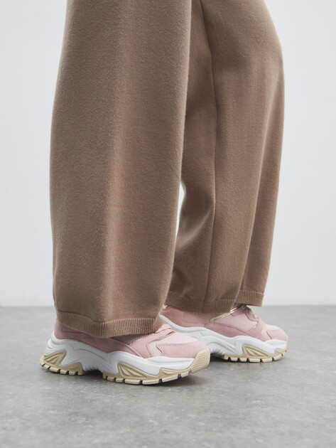 Женские кроссовки JUST CAVALLI JORDIE, Артикул 78RA3SC5, светло-розовый | 4452325. Ракурс 6