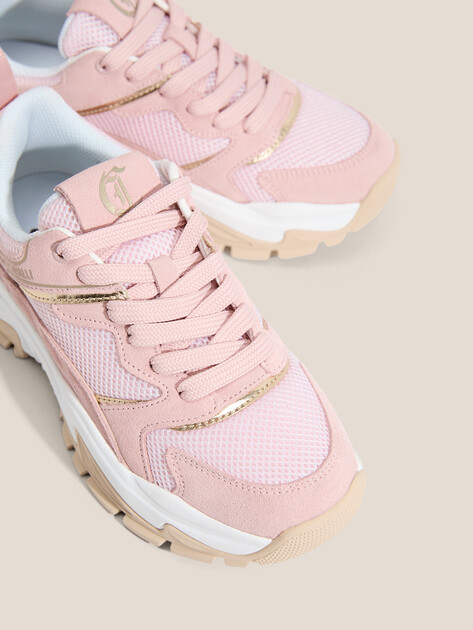 Женские кроссовки JUST CAVALLI JORDIE, Артикул 78RA3SC5, светло-розовый | 4452325. Ракурс 3