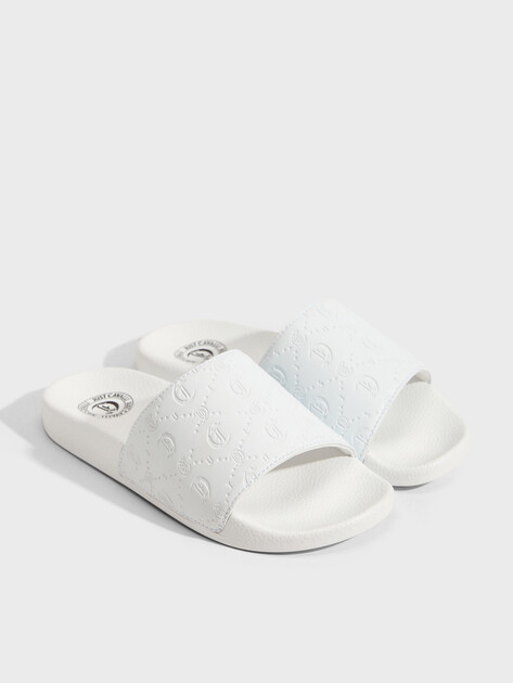 Женские сланцы JUST CAVALLI POOL, Артикул 78RA3SZ5, белый | 4452379. Ракурс 2