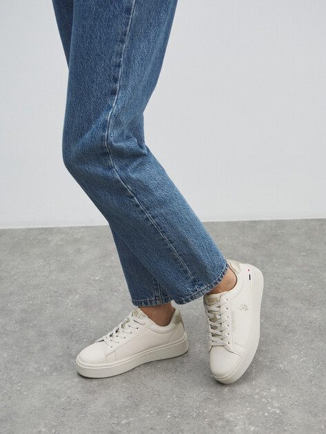 Женские кеды U.S.POLO ASSN. PAMELA GLB 5PR, Артикул 102023208, молочно-бежевый | 4452394. Ракурс 6 Женские кеды U.S.POLO ASSN. PAMELA GLB 5PR, Артикул 102023208, молочно-бежевый | 4452394. Ракурс 6