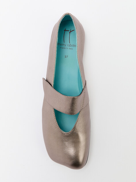 Балетки мэри-джейн THIERRY RABOTIN, Артикул 921M, темно-бронзовый | 4453212. Ракурс 5