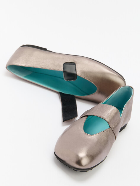 Балетки мэри-джейн THIERRY RABOTIN, Артикул 921M, темно-бронзовый | 4453212. Ракурс 6