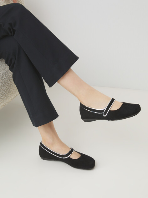 Балетки мэри-джейн THIERRY RABOTIN, Артикул 7056MO, черный | 4453895. Ракурс 2 Балетки мэри-джейн THIERRY RABOTIN, Артикул 7056MO, черный | 4453895. Ракурс 2