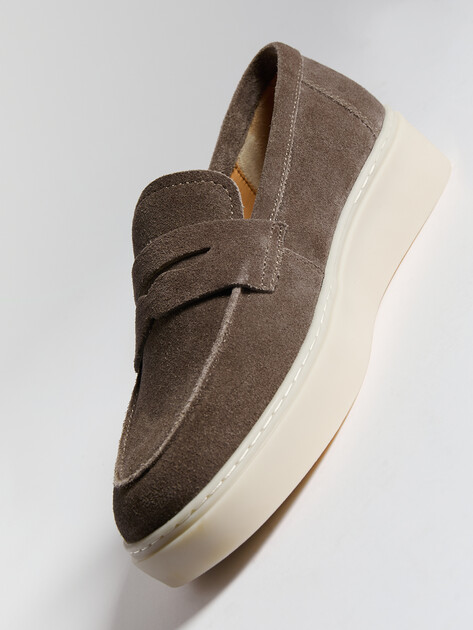 Женские лоферы TENDANCE, Артикул YS-005A-15, серо-коричневый | 4455431. Ракурс 6