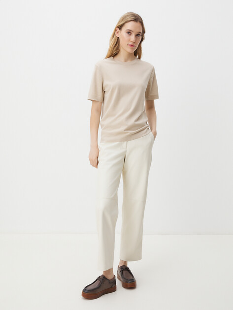 Женские полуботинки MAISON DAVID, Артикул TM3069F-9, бежево-коричневый | 4455579. Ракурс 7