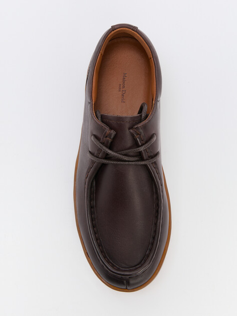 Женские полуботинки MAISON DAVID, Артикул TM3069F-9, темно-коричневый | 4455635. Ракурс 5