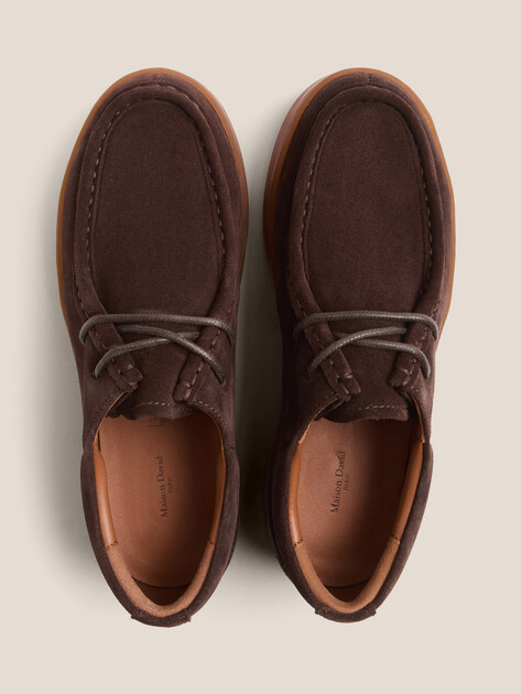 Женские полуботинки MAISON DAVID, Артикул TM3069F-9, темно-коричневый | 4455649. Ракурс 4 Женские полуботинки MAISON DAVID, Артикул TM3069F-9, темно-коричневый | 4455649. Ракурс 4
