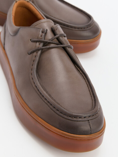 Мужские полуботинки MAISON DAVID, Артикул TM3079F-8, бежево-коричневый | 4455749. Ракурс 6