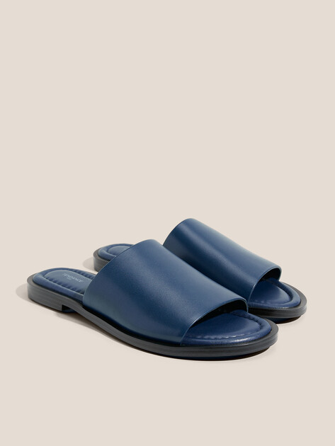 Женские шлепанцы TENDANCE, Артикул LH24701-11, темно-синий | 4456077. Ракурс 2