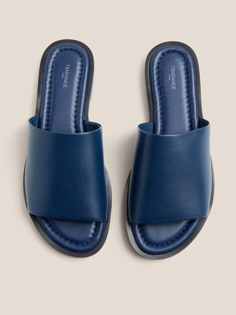 Женские шлепанцы TENDANCE, Артикул LH24701-11, темно-синий | 4456077. Ракурс 4