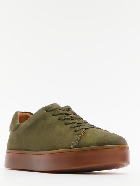 Женские кеды MAISON DAVID, Артикул TM3069F-3, коричневато-зеленый | 4456397. Ракурс 3