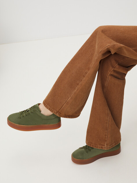 Женские кеды MAISON DAVID, Артикул TM3069F-3, зеленый | 4456411. Ракурс 2