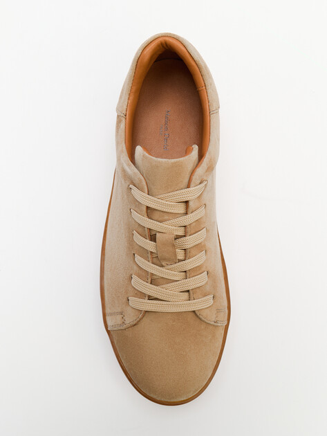 Женские кеды MAISON DAVID, Артикул TM3069F-3, коричнево-бежевый | 4456453. Ракурс 5