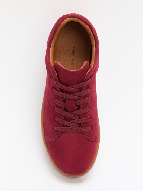 Женские кеды MAISON DAVID, Артикул TM3069F-3, вишневый | 4456481. Ракурс 5 Женские кеды MAISON DAVID, Артикул TM3069F-3, вишневый | 4456481. Ракурс 5