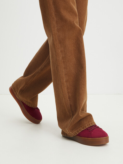 Женские кеды MAISON DAVID, Артикул TM3069F-3, вишневый | 4456481. Ракурс 2 Женские кеды MAISON DAVID, Артикул TM3069F-3, вишневый | 4456481. Ракурс 2