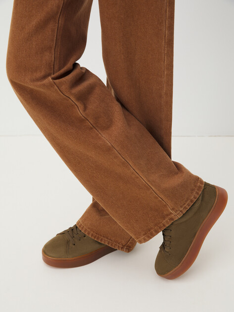 Женские кеды MAISON DAVID, Артикул TM3069F-3, хаки | 4456523. Ракурс 2