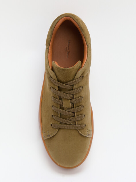 Женские кеды MAISON DAVID, Артикул TM3069F-3, хаки | 4456523. Ракурс 5