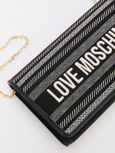 Кросс-боди LOVE MOSCHINO SMART DAILY BAG, Артикул JC4241PP SS25, черный | 4458853. Ракурс 3 Кросс-боди LOVE MOSCHINO SMART DAILY BAG, Артикул JC4241PP SS25, черный | 4458853. Ракурс 3