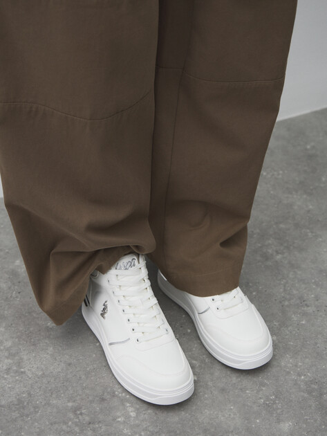 Женские высокие кеды U.S.POLO ASSN. ALON GLB 5PR, Артикул 102025286, белый | 4459202. Ракурс 6 Женские высокие кеды U.S.POLO ASSN. ALON GLB 5PR, Артикул 102025286, белый | 4459202. Ракурс 6