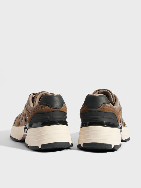 Мужские кроссовки U.S.POLO ASSN. PALMY GLB 5PR, Артикул 102022158, серо-коричневый | 4459848. Ракурс 5