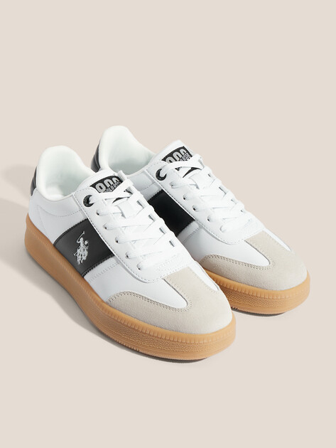 Мужские кеды U.S.POLO ASSN. SAMIRA GLB 5PR, Артикул 102022167, белый | 4459900. Ракурс 2