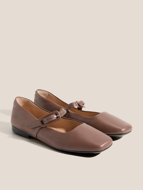 Балетки мэри-джейн TENDANCE, Артикул GLC7442-02, темно-коричневый | 4460549. Ракурс 3