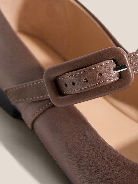 Балетки мэри-джейн TENDANCE, Артикул GLC7442-02, темно-коричневый | 4460549. Ракурс 4