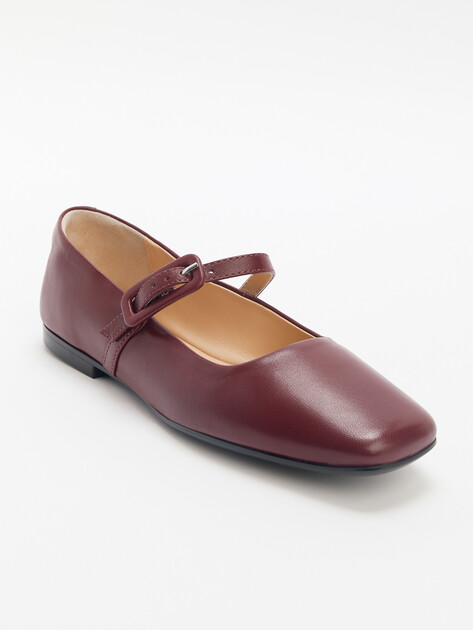 Женские балетки мэри-джейн TENDANCE, Артикул GLC7442-02, винный | 4460556. Ракурс 6