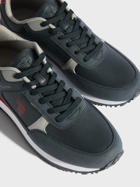Мужские кроссовки U.S.POLO ASSN. TRACE, Артикул 102022308, темно-синий | 4461876. Ракурс 3