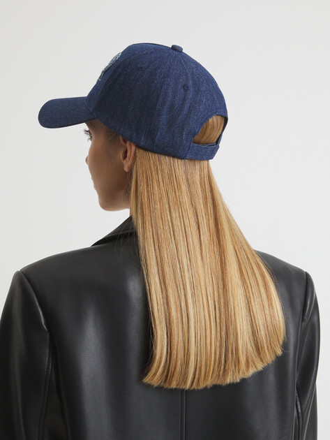 Женская бейсболка из денима LIU∙JO, Артикул VA5201, темно-синий | 4463283. Ракурс 2 Женская бейсболка из денима LIU∙JO, Артикул VA5201, темно-синий | 4463283. Ракурс 2